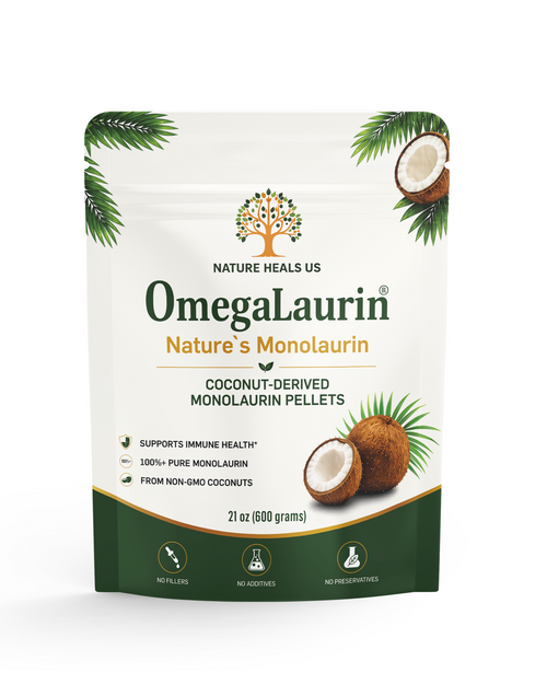 OmegaLaurin® Pure Monolaurin Pellets – 21 oz (600 g)